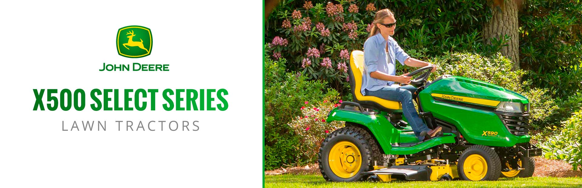 John Deere: X500 Select Series™ Lawn Tractors